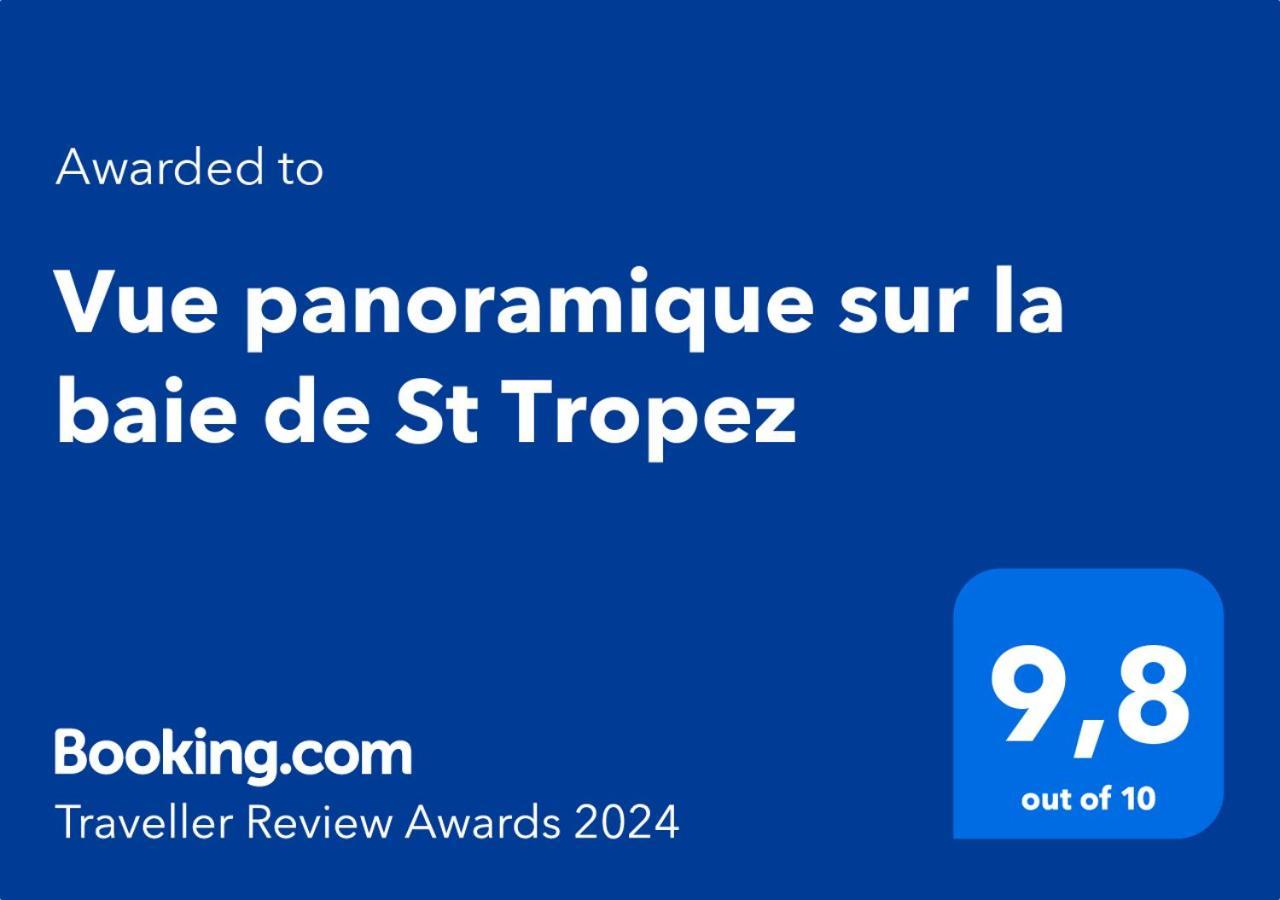 레지상브르 Vue Panoramique Sur La Baie De St Tropez 빌라 외부 사진